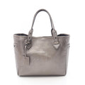 Loewe Tote Heritage Metallic Brown Leather