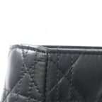 Dior Handbag Lady Dior Large Black Leather Lady Dior Large Cannage 2-Way Tote — view 9