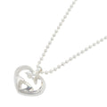 Gucci Necklace Heart Interlocking 70 cm 925 Sterling Silver