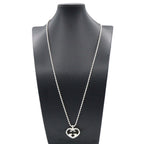 Gucci Necklace Heart Interlocking 70 cm 925 Sterling Silver — view 6
