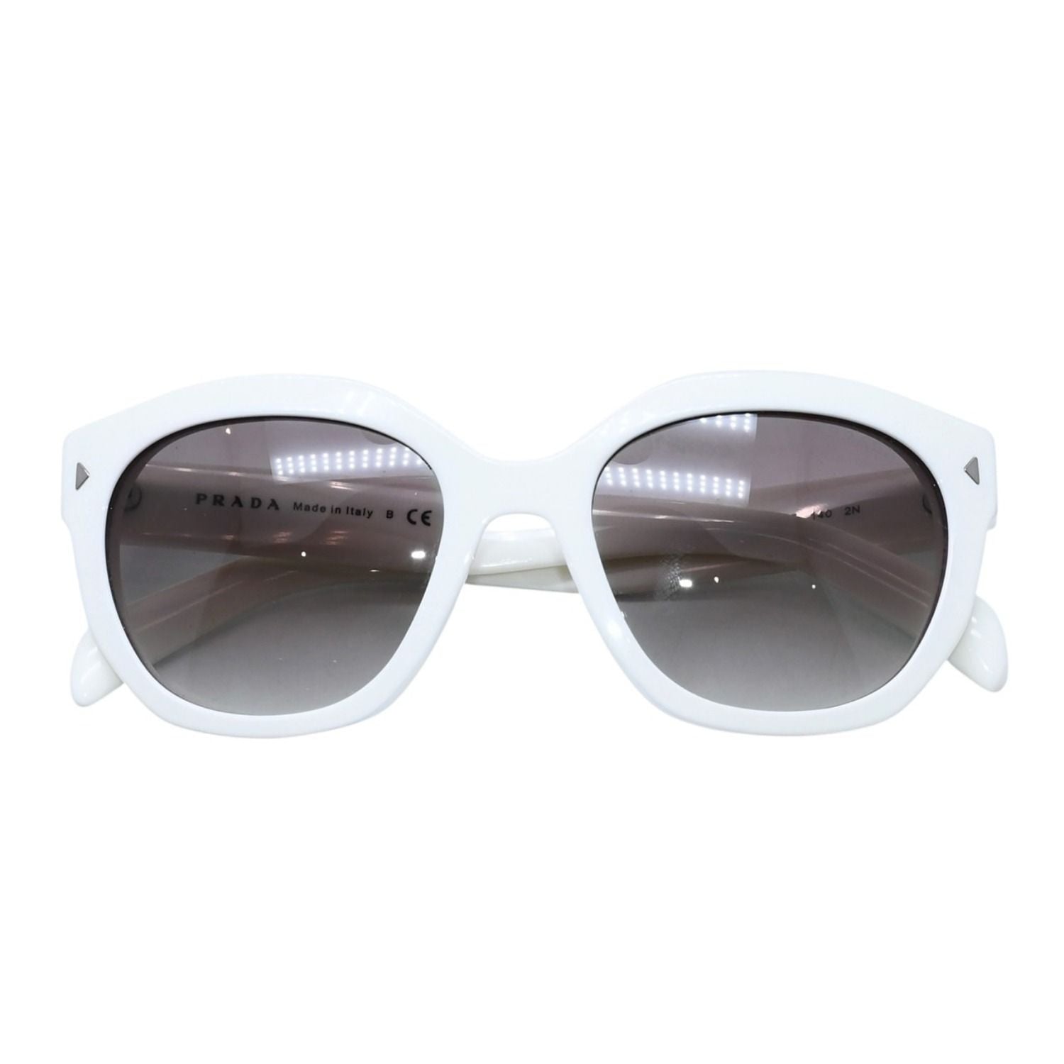 Prada Sunglasses 53 20 White Frame Eyewear — view 2