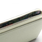 Hermes Round Wallet Azap Long Silk in Vert Fizz in — view 7