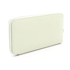 Hermes Round Wallet Azap Long Silk in Vert Fizz in — view 2
