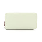Hermes Round Wallet Azap Long Silk in Vert Fizz in