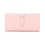 Hermes Bifold Wallet Bearn Souffle Rose Sakura