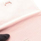Hermes Bifold Wallet Bearn Souffle Rose Sakura — view 8