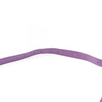 Bottega Veneta Shoulder Bag Intrecciato Purple Leather Exotic Cles — view 5