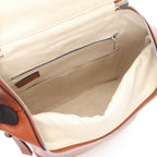 Loewe Backpack Goya Small Brown Leather — view 3