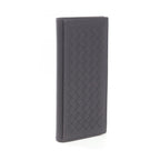 Bottega Veneta Billfold Intrecciato Brown Leather Long Wallet — view 2