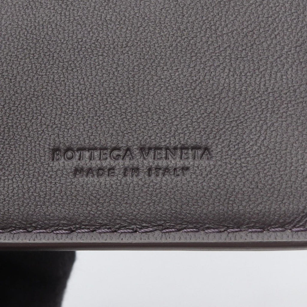Bottega Veneta Billfold Intrecciato Brown Leather Long Wallet — view 5
