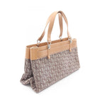 Dior Handbag Trotter Brown Canvas Leather — view 2