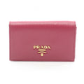 Prada Card Case Rose Leather