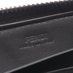 Fendi Round Wallet Zucca Brown Leather — view 4