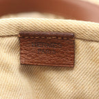 Hermes Tote Cabas Calicut Beige Brown Canvas Leather — view 4
