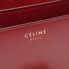 Celine Shoulder Bag Classic Box Red Leather — view 4
