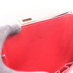 Celine Shoulder Bag Classic Box Red Leather — view 6