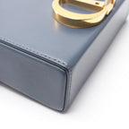 Dior Shoulder Bag 30 Montaigne Box Blue Leather 30 — view 7