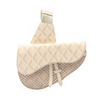 Dior Waist Bag Nautic CD Diamond Beige Canvas Leather CD