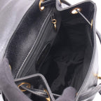Chanel Backpack Triple CC Logo Black Caviar Leather Coco — view 3