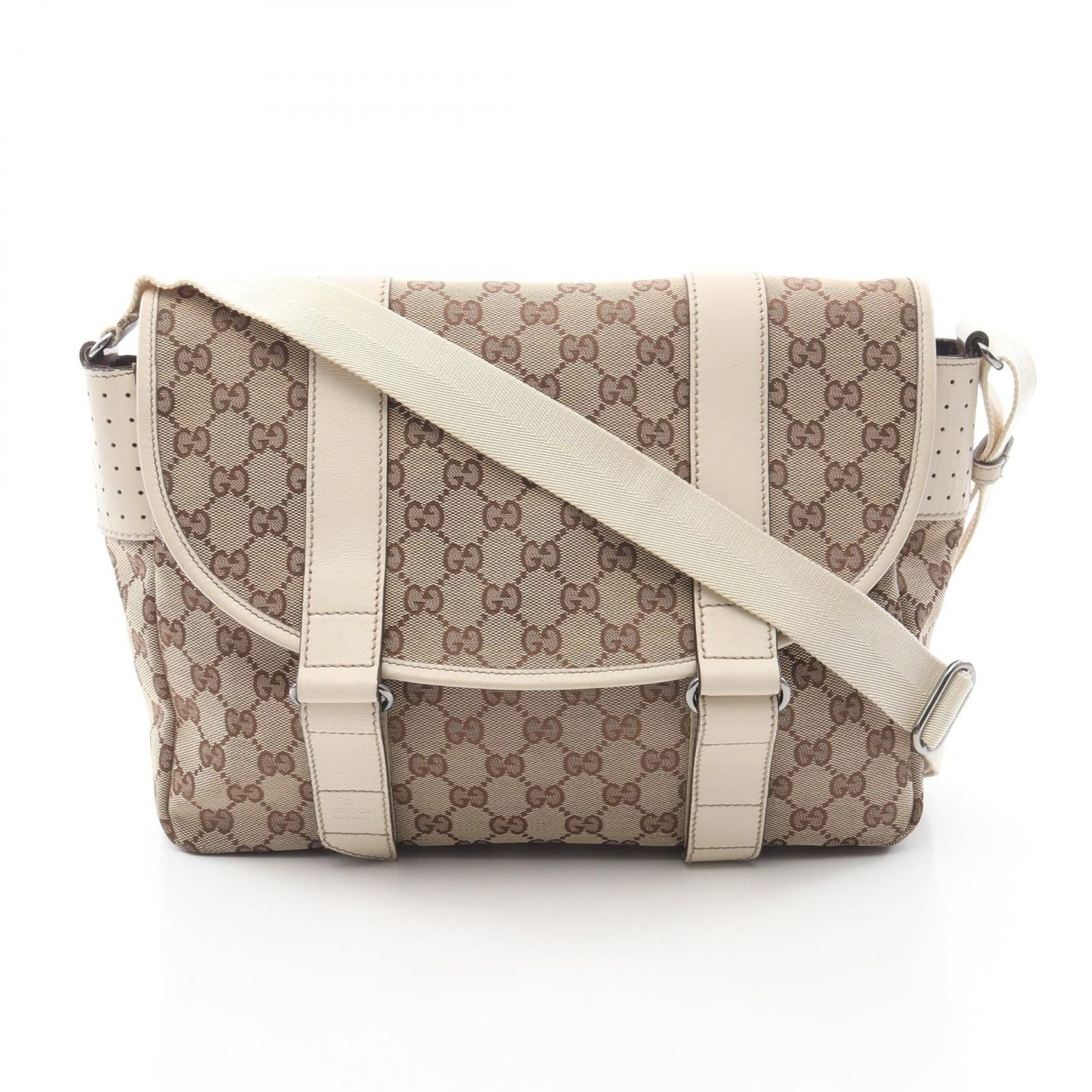 Gucci Shoulder Bag GG Canvas Beige