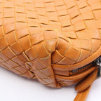 Bottega Veneta Shoulder Bag Intrecciato Brown Leather — view 9