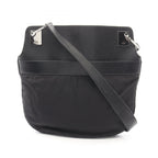 Gucci Shoulder Bag 001 Black Nylon Leather