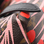 Louis Vuitton Backpack Palm Springs PM Monogram Jungle Dot Sugar Pink Poppy — view 6