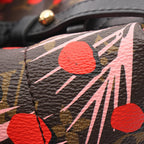 Louis Vuitton Backpack Palm Springs PM Monogram Jungle Dot Sugar Pink Poppy — view 7