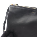 Celine Shoulder Bag Trio Large Black Leather — view 5