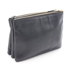 Celine Shoulder Bag Trio Large Black Leather — view 2