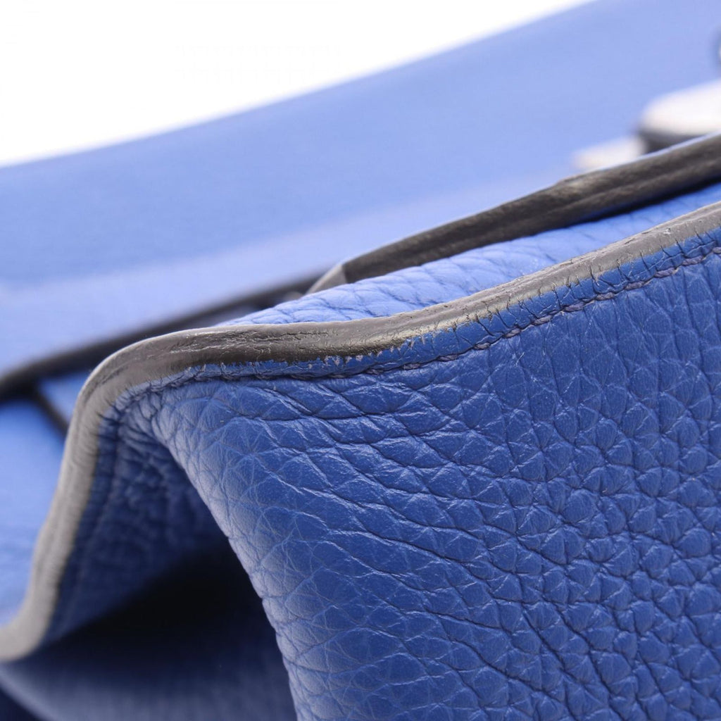 Hermes Shoulder Bag Gypsiel 31 Blue Electric — view 7