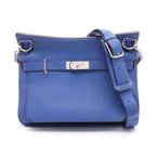 Hermes Shoulder Bag Gypsiel 31 Blue Electric
