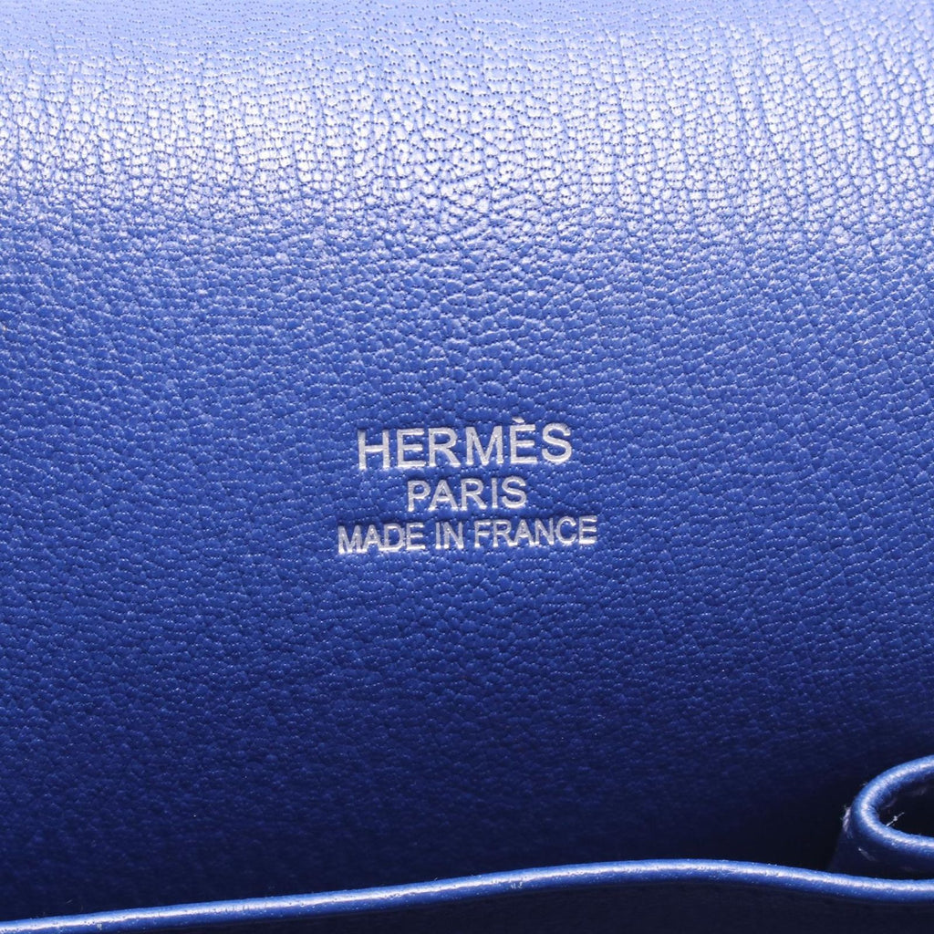 Hermes Shoulder Bag Gypsiel 31 Blue Electric — view 4