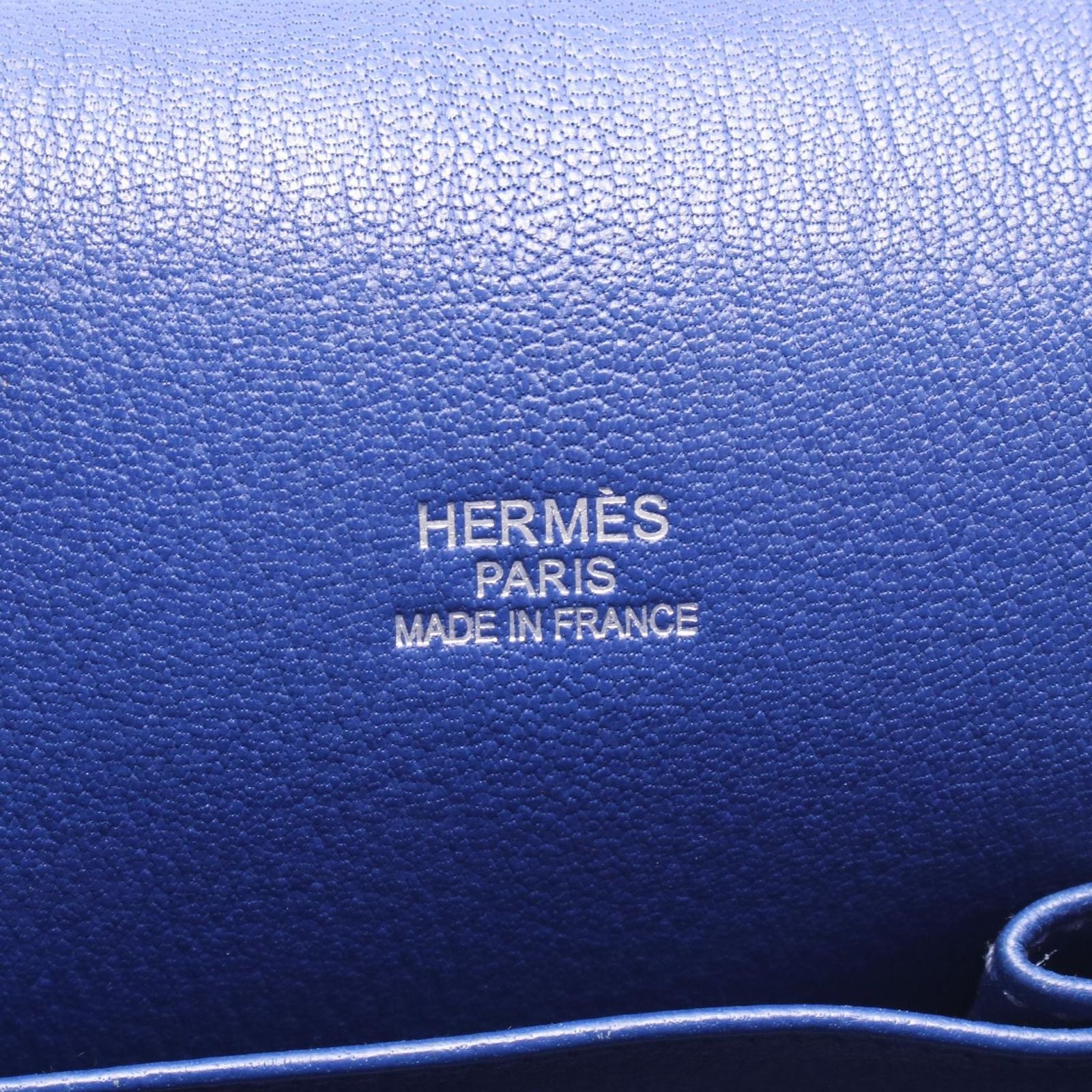 Hermes Shoulder Bag Gypsiel 31 Blue Electric — view 4