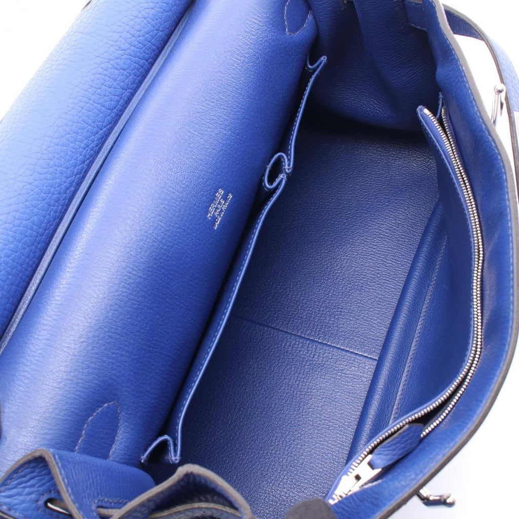 Hermes Shoulder Bag Gypsiel 31 Blue Electric — view 3