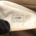 Chanel Shoulder Bag Triple CC Logo Beige Caviar Leather Coco — view 5