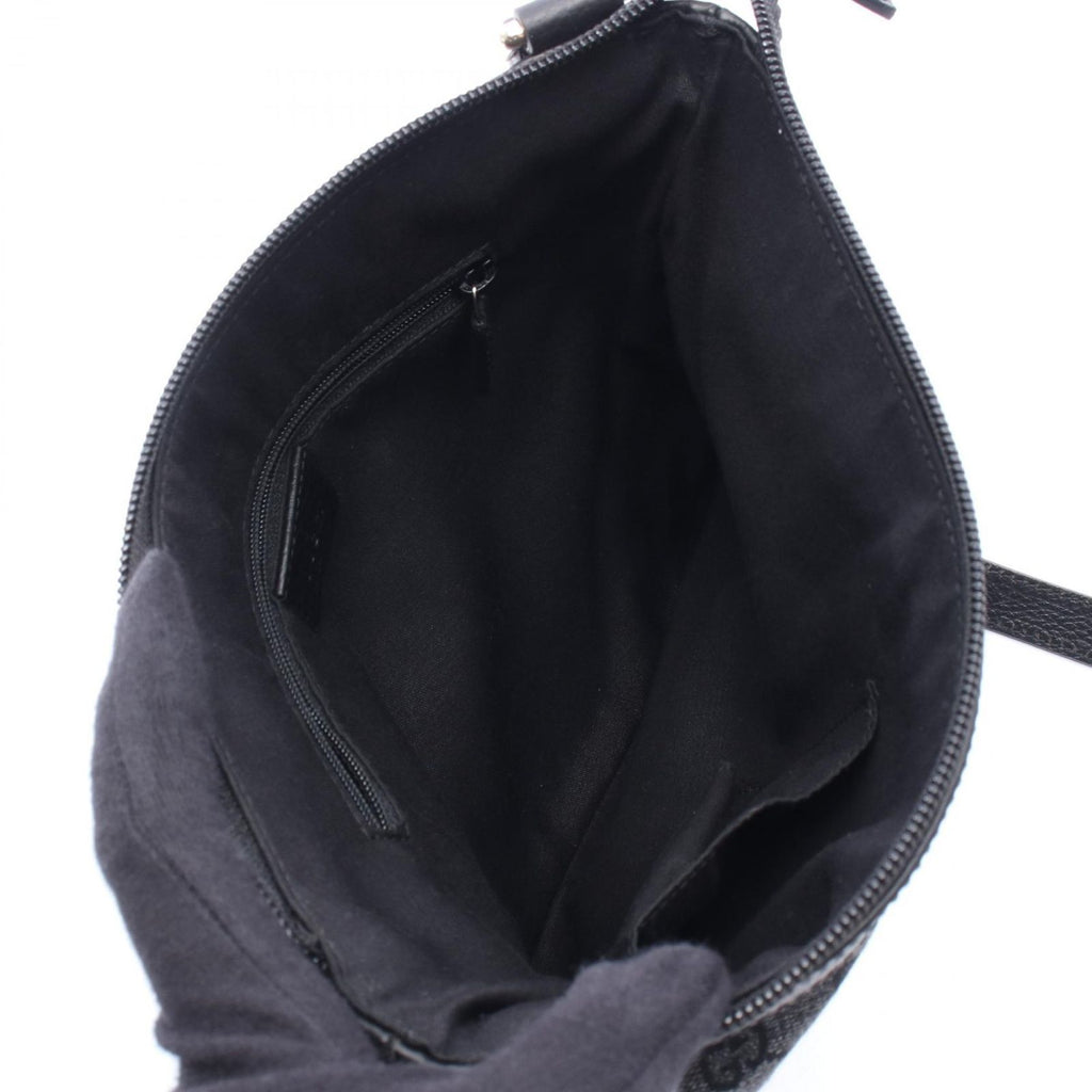 Gucci Shoulder Bag GG Canvas Navy — view 3
