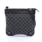 Gucci Shoulder Bag GG Canvas Navy