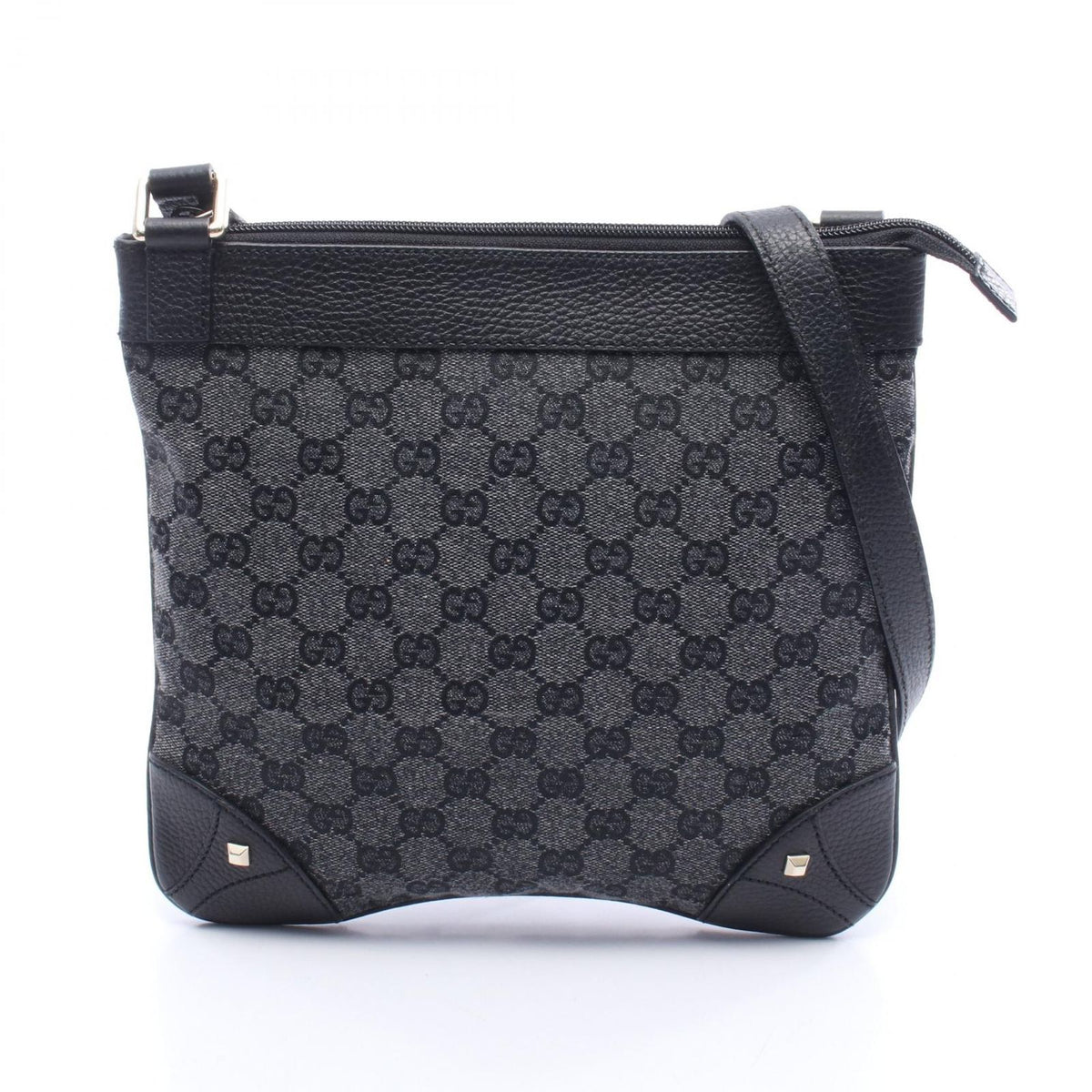 Gucci Shoulder Bag GG Canvas Navy