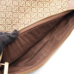 Loewe Shoulder Bag Anagram Brown Canvas Leather — view 5