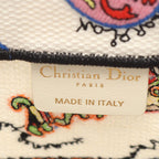 Dior Tote Book Niki Saint Phalle White Orange Black Canvas — view 4