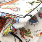 Dior Tote Book Niki Saint Phalle White Orange Black Canvas — view 6