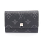 Louis Vuitton Key Case Multicles 6 Monogram Eclipse Key Holder