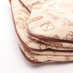 Loewe Shoulder Bag Anniversary Beige Canvas Suede — view 8