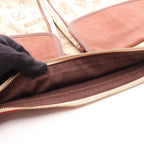 Loewe Shoulder Bag Anniversary Beige Canvas Suede — view 5