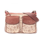 Loewe Shoulder Bag Anniversary Beige Canvas Suede