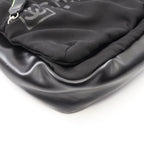 Chanel Shoulder Bag Sports Line CC Logo Black Nylon Rubber — view 7