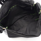 Chanel Shoulder Bag Sports Line CC Logo Black Nylon Rubber — view 3