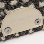 Dior Shoulder Bag Maris Pearl Black White Wool Leather — view 5
