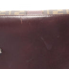 Fendi Handbag Zucca Brown Canvas Leather — view 7